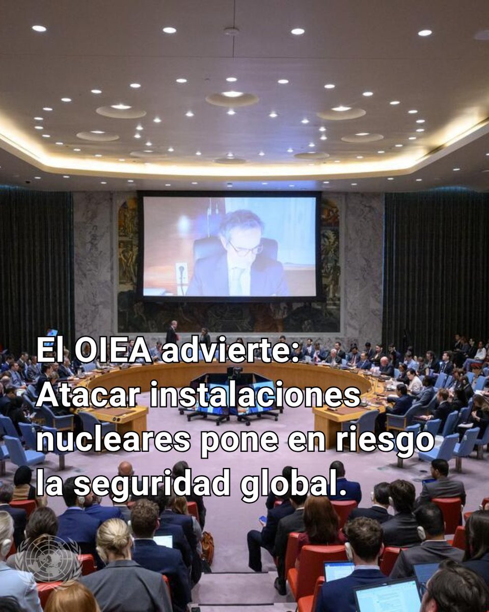 “Las instalaciones nucleares nunca deben ser atacadas”, recalca el director del OIEA tras los ataques israelíes contra Irán.

“Estos ataques tienen graves consecuencias para la seguridad nuclear, la protección y las salvaguardias, así como para la paz y la seguridad regional e
