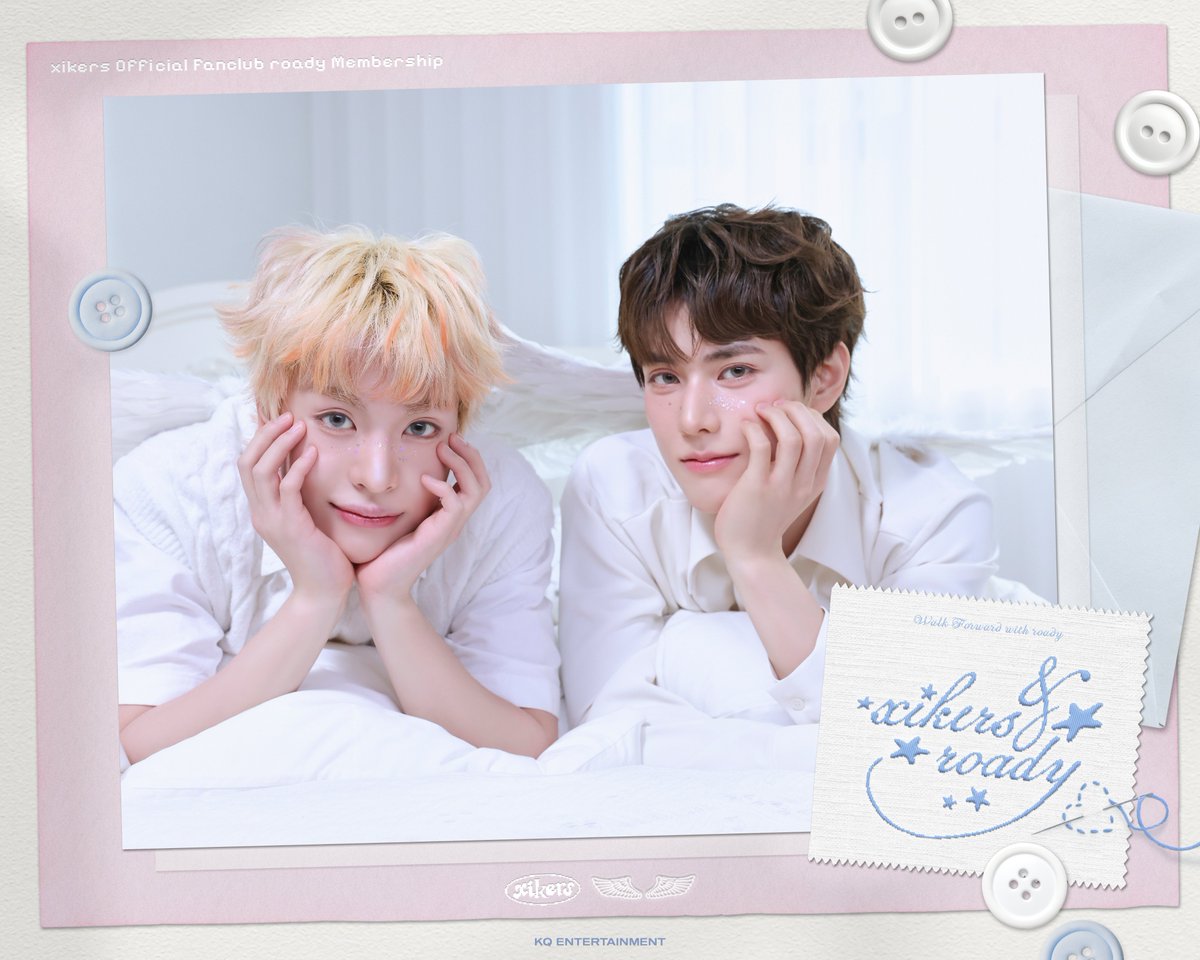 [📷] xikers(싸이커스) 3RD OFFICIAL FANCLUB KIT CONCEPT UNIT PHOTO '진식(JINSIK)'&amp;'예찬(YECHAN)'

Wake Up: Guardian angels love to sleep in 

2025. 06. 21. 9AM (KST)
COMING SOON🪽

#xikers #싸이커스 #road𝓨 #로디
