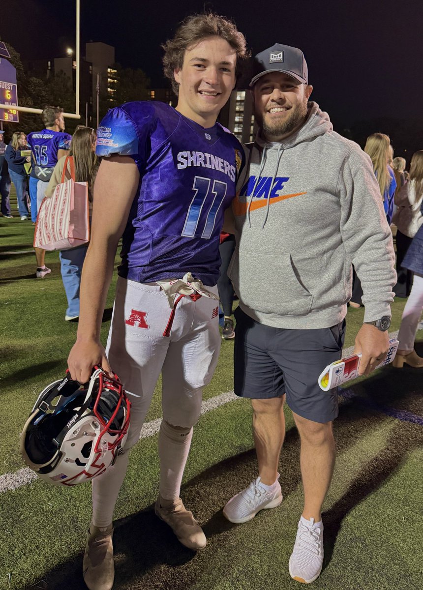 Nice win for the North tonight! Capt. DiCarlo represented the ‘bury exceptionally as always. Congrats on a stellar career, Deejer. <a href="/AmesburyFB/">Amesbury Redhawks Football</a>