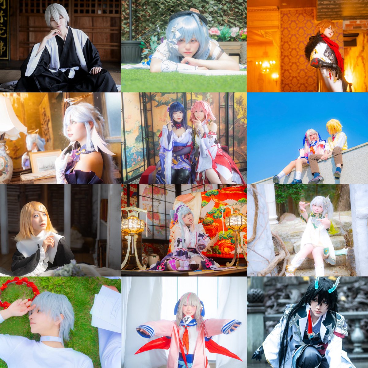 yuuthree_cc's tweet image. カメラ初めて約１年ということでプロフ更新しました✨
色んな作品の撮影をさせて頂いて感謝しかないです😭
今後も多くの作品やレイヤー様と関わっていきたいのでよろしくお願い致します🙇
(作例レイヤー様はALT参照)
#コスプレイヤーさんと繋がりたい 
#相互さんの相互さんと繋がりたい