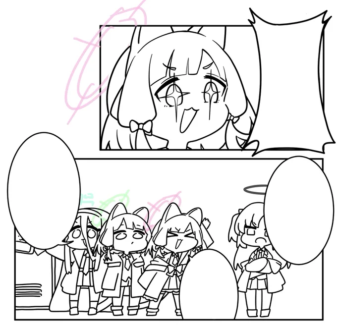 漫画作業中! 
