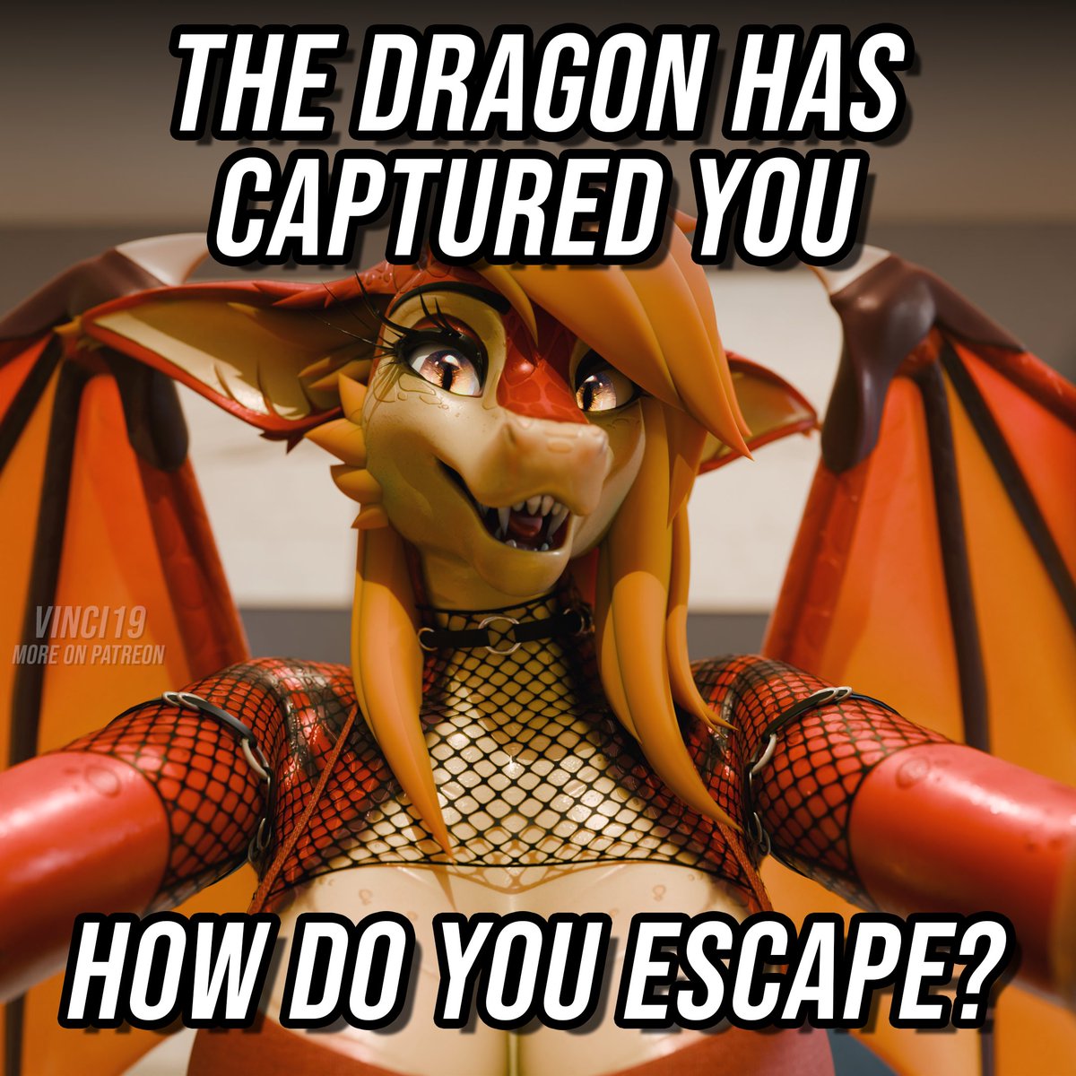 The Dragon has captured you! How will you escape?