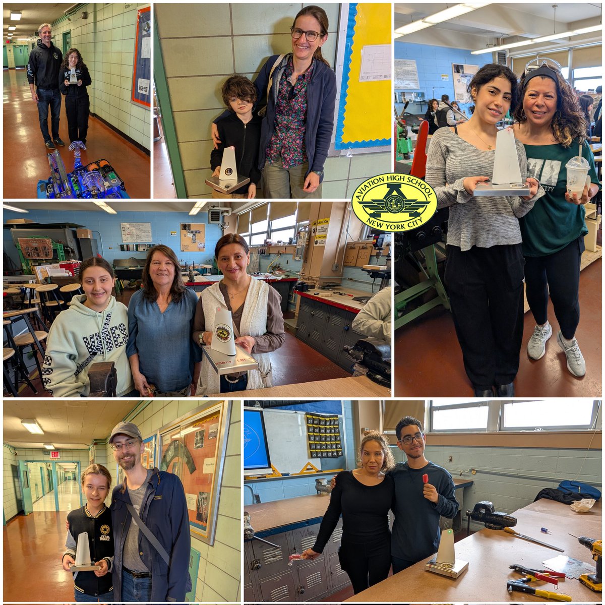 On May 31, Aviation HS’s Title I Parents’ Committee hosted a hands-on workshop where our Robotics Team taught parents how to build a sheet metal wing! ✈️🔧 Great job to our student leaders for sharing their skills &amp; building community!

#aviation #aircraftmaintenance #aviationhs