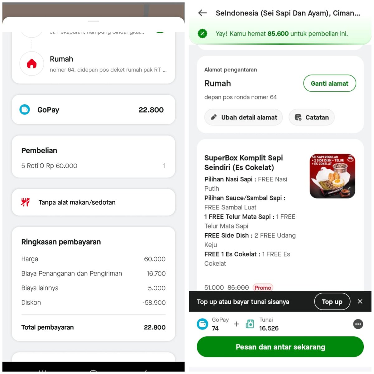 gojek lagi bakar duit apa yaa 😂🔥