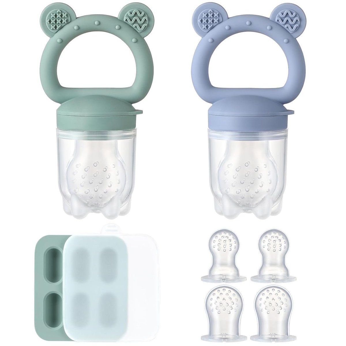 SRTrendsDeals's tweet image. 2 Pack Silicone Baby Fruit Feeder with Mini Freezer Tray, Baby Teethers at $11.98

sovrn.co/lkeur2j

#Baby #Teethers #Freezer