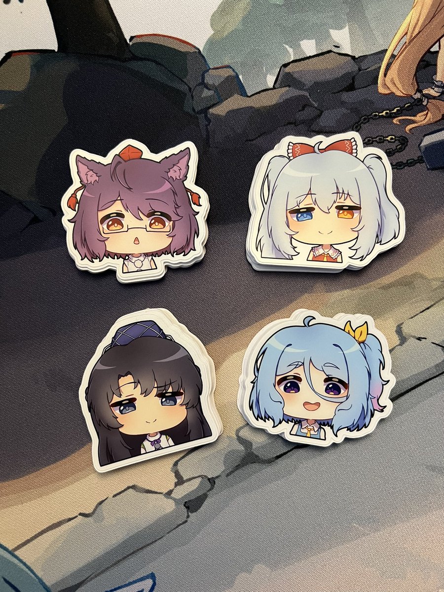 <a href="/HikanowaGuild/">🐶Hikaru & Noire 🧚Retro/Indie ENVtuber</a> Beru actually did cosplay stickers of us as our favorite characters. They’re not in the catalogue but I’m sure Momiji cosplaying Ashe appreciates you!