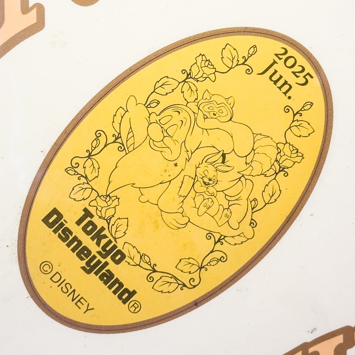 ディズニー スーベニアメダル 東京ディズニーランド&シー 6月のマンスリースーベニアメダル販売中