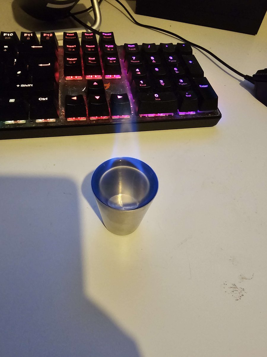 You know the rum is good when it can be set on fire