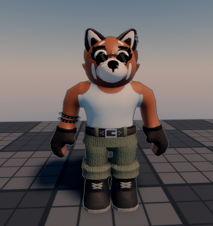Remade the model to fit better with my current style. still probably never finishing the game, but yeah

It's mainly just the head that changed

#piggy #robloxpiggy #piggyroblox