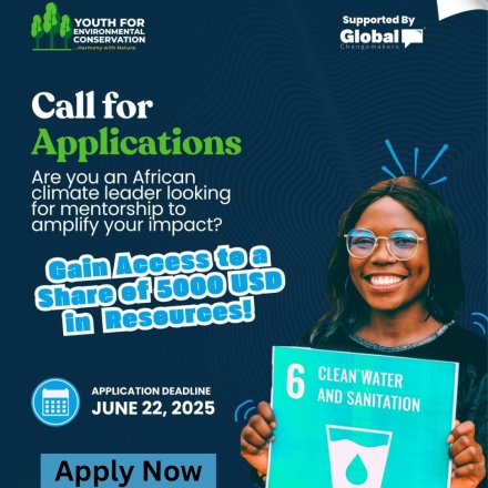 Are you an African youth driving environmental change? Apply now for the fully funded Pledge for Nature Launchpad 2025 Mentorship Program!

Deadline: July 15.

Apply: wp.me/p23f03-f4L

#ClimateAction #YouthLeadership #Africa
