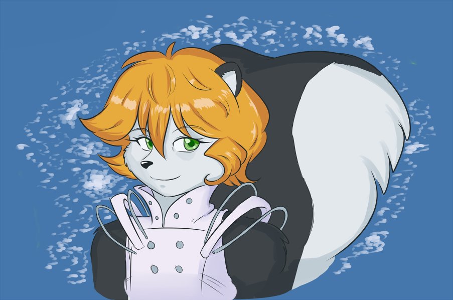 woe, old fursona lore upon ye

it's been about a decade since i drew them last and i felt like perhaps it was time to give them an update to make them a little more like RL me (even tho RL me is more like Sofia lmao).

also i wanted an excuse to include the trans pride colors lol