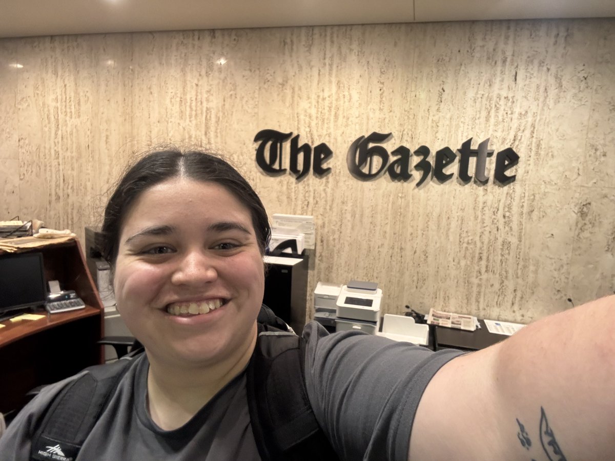 notesoflife14's tweet image. That’s a wrap on my first week at @gazettedotcom as a page designer and copy editor! So excited to learn more about this newsroom and grow into my role.