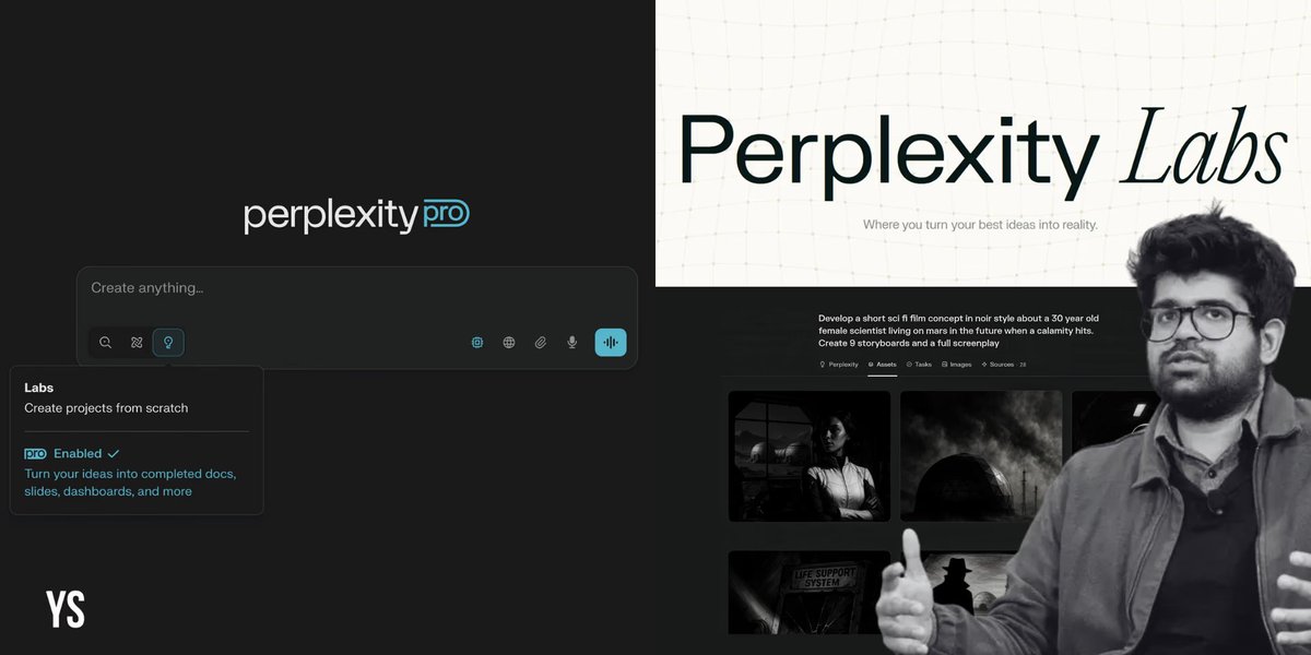 CuantumIA's tweet image. 🚨ESTO LO CAMBIA TODO:  Puedes crear apps y webs en MINUTOS 🤯 .

Perplexity Labs lo hizo.

Transforma tus ideas en código al instante. 
Te cuento cómo y qué puedes hacer en este HILO 👇

#IA #DesarrolloWeb #PerplexityLabs #Innovación