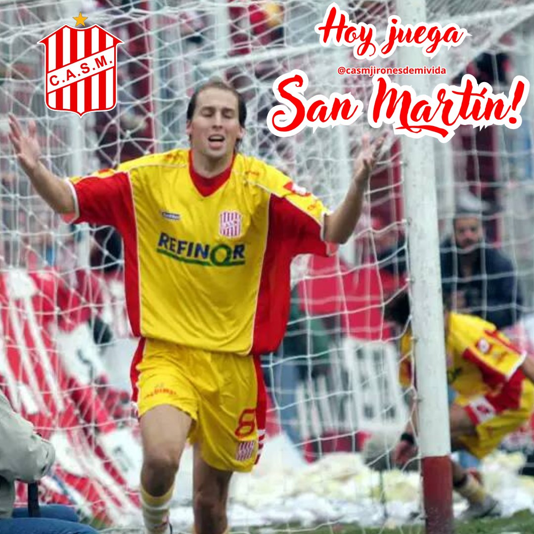 Hoy juega San Martín! 

🔴⚪️ #PrimeraNacional

🆚 Almagro
📌 Fecha 18
📆 14 de junio
⏰ 16 Hs.
🏟  La Ciudadela
📺 TyC Sports Play
👨‍⚖️ Álvaro Carranza

⚽️ #VamosCiudadela
#sanmartindetucuman 
#SanMartinTuc 
#SanMartinDeTuc 
<a href="/casmoficial/">Club Atlético San Martín</a>