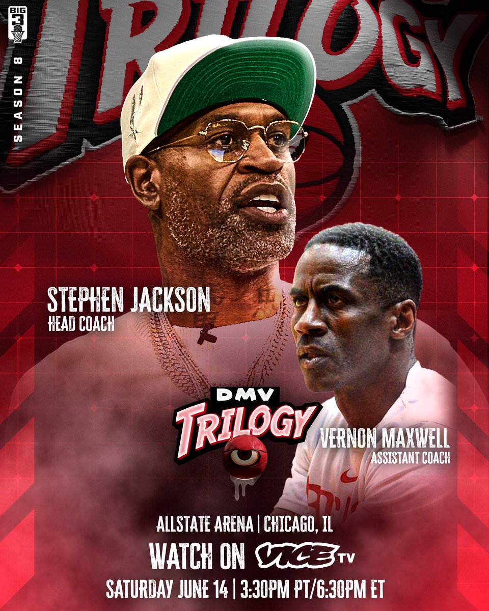 BIG3 (@thebig3) on Twitter photo The unstoppable duo of <a href="/DaTrillStak5/">Stephen Jackson (Stak5)</a> and <a href="/VernonMaxwell11/">Vernon Maxwell</a> are joining forces to bring home a championship ring to <a href="/BIG3_Trilogy/">TRILOGY</a> The unstoppable duo of <a href="/DaTrillStak5/">Stephen Jackson (Stak5)</a> and <a href="/VernonMaxwell11/">Vernon Maxwell</a> are joining forces to bring home a championship ring to <a href="/BIG3_Trilogy/">TRILOGY</a>