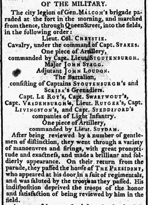 Craftsman_Redux's tweet image. George Washington loved a good military parade.
On the Fourth of July, 1789, residents of New York City participated in the annual Independence Day celebrations. Among those assembled were the members of the city's militia brigade. According to an account published in the…