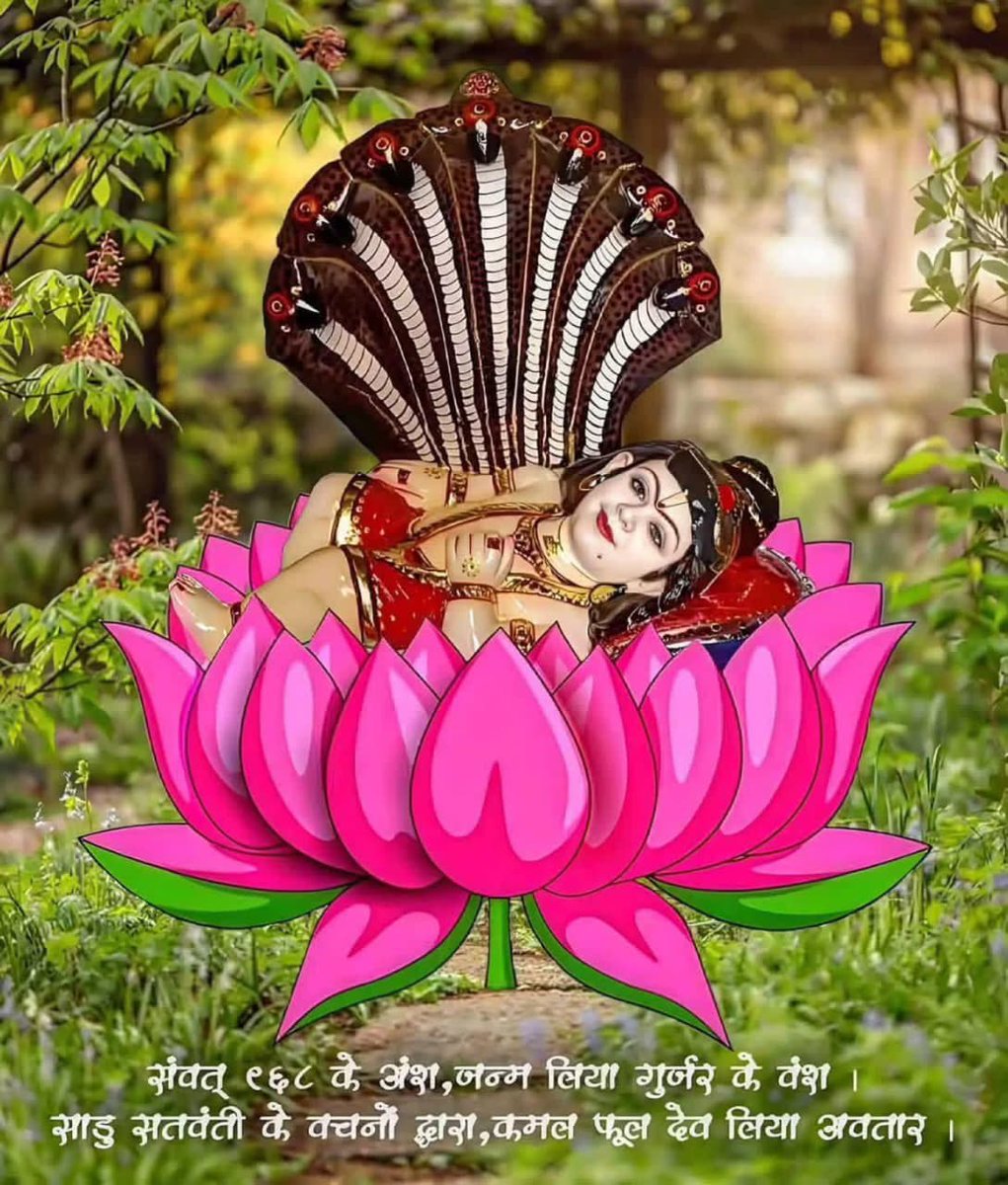 श्री देवनारायण भगवान की जय हो! 🪷🌿🛕🚩🙏