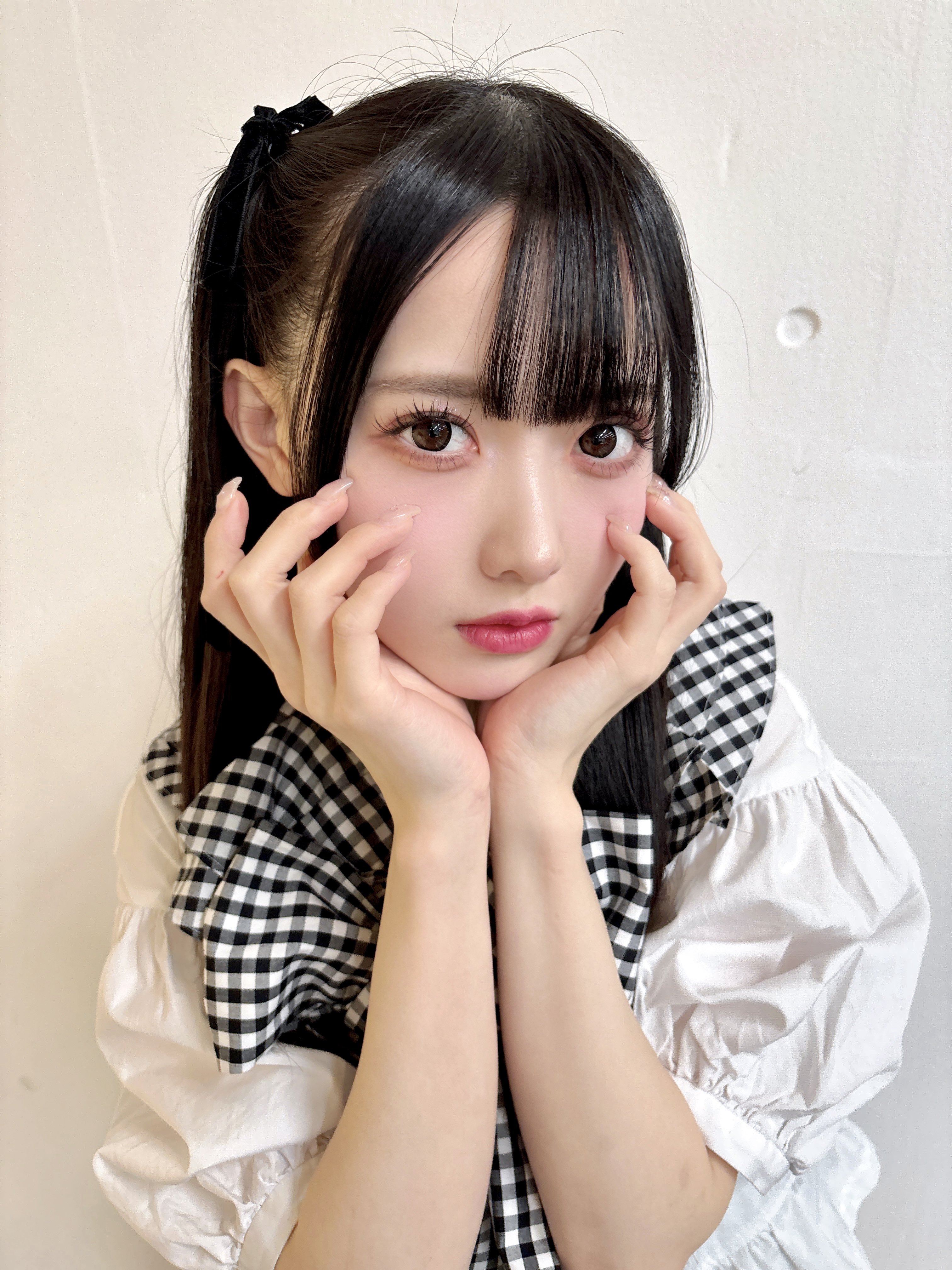 高嶺のなでしこ　松本ももな　リミスタ　直筆　A4 パネル　ハロウィン 高嶺のなでしこ 松本ももな 直筆サイン 昭和レトロ衣装 生写真