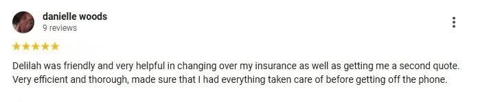 Happy 5-Star Friday!
⭐️⭐️⭐️⭐️⭐️

We are grateful for your review and are proud to have assisted you in finding you the best possible rate for your car.

Our mission is always to provide world-class service and ensure continuous coverage while on the road 🚗🚙