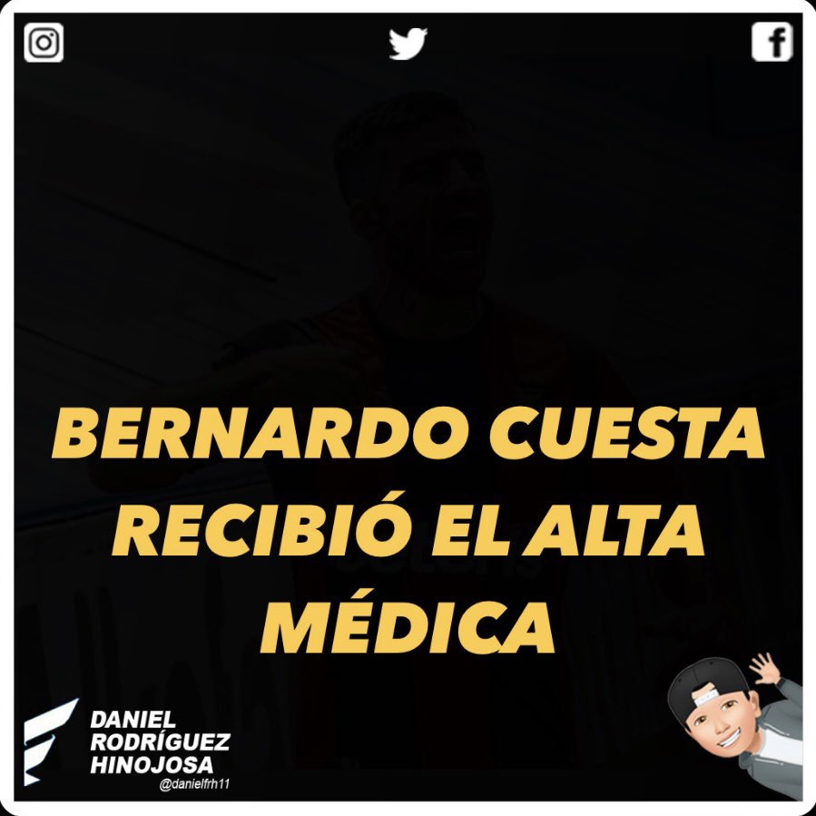 danielfrh11's tweet photo. 🔴⚫️ Bernardo Cuesta recibió el Alta Médica ✅
🔸 El capitán rojinegro viajó el último martes a Argentina para pasar los exámenes y una vez conocidos los resultados, fue dado de alta.
🔸Bernardo Cuesta hoy volverá a Arequipa. Con la aprobación médica, intensificará los trabajos de reacondicionamiento y sumará algunos minutos con el equipo de Liga 3 antes de incorporarse definitivamente al primer equipo.

▶️Recordemos que el 12 de octubre del 2024 fue operado en Argentina de la lesión ligamentaria con compromiso meniscal en la rodilla derecha que sufrió en el partido ante Atlético Grau por la fecha 12 del Torneo Clausura 2024.
#Melgar #Liga1 #BernardoCuesta