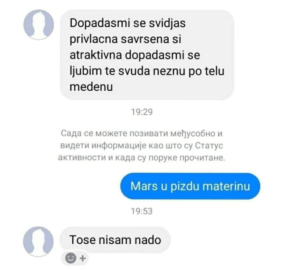 kraviznina98's tweet image. Ово ће бити највећи тред свих четова
Уживајте