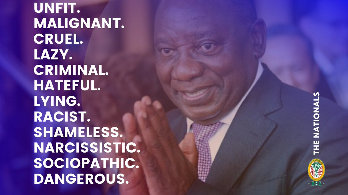 I agree with the national shutdown and the sensible decision to remove President Cyril Ramaphosa.

#ramaphosamustgo #NationalShutdown 
700 million