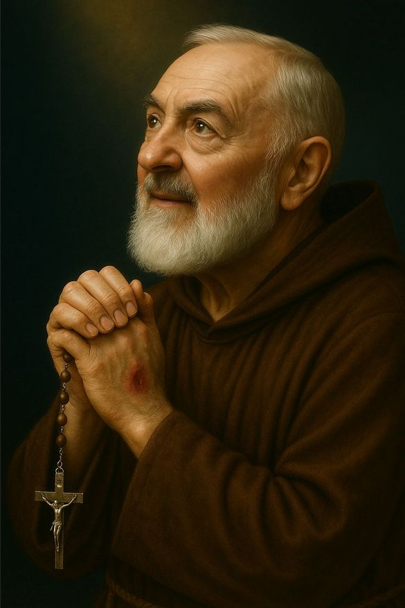 “The Holy Rosary is the weapon of those who want to win every battle. 

- St. Padre Pio