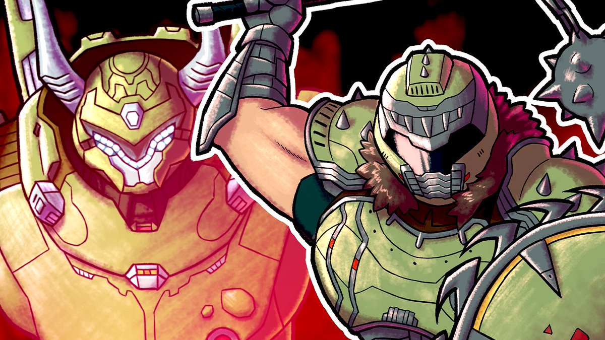 Fellas, fellas fellas. If y'all knew the backstory of why this video was absolute chaos to get together, you'd know you owe it a watch.

Watch my descent into madness, Doom the Dark Ages:

youtube.com/watch?v=V68nKV…