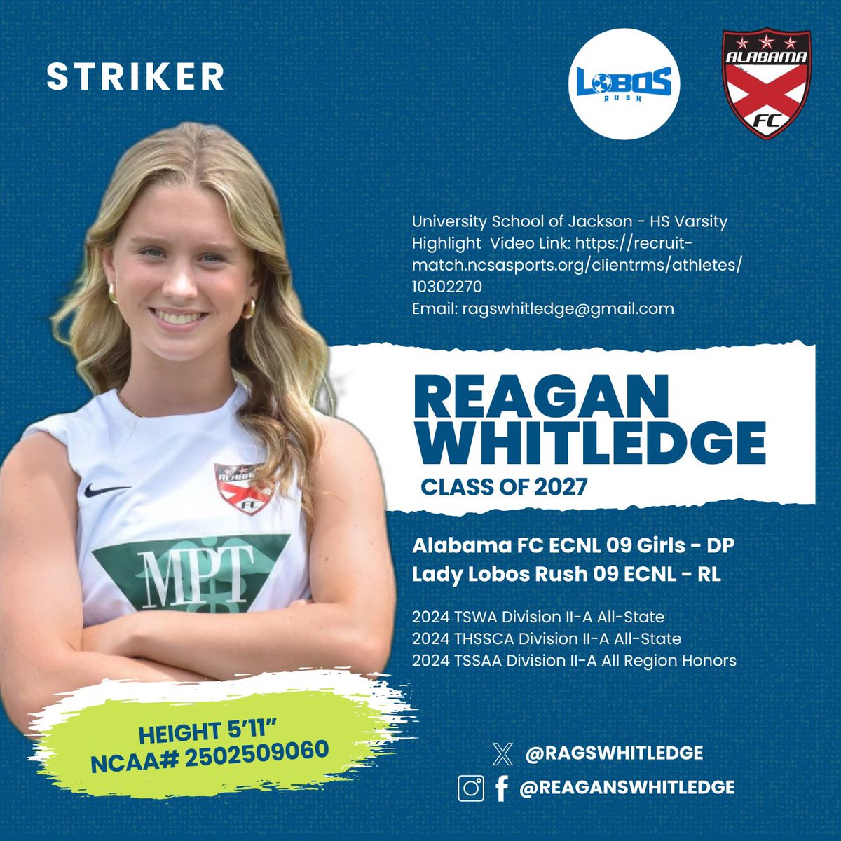 Reagan Whitledge - (2009 & 27’ Grad) (@ragswhitledge) on Twitter photo Ready to Answer on June 15th!!
#readytoanswer
<a href="/ImYouthSoccer/">ECNL/GA/Recruiting/College Soccer</a>
<a href="/ImCollegeSoccer/">College Soccer Truth ™</a>
<a href="/TopDrawerSoccer/">TopDrawerSoccer</a>
<a href="/TheSoccerWire/">SoccerWire</a> Ready to Answer on June 15th!!
#readytoanswer
<a href="/ImYouthSoccer/">ECNL/GA/Recruiting/College Soccer</a>
<a href="/ImCollegeSoccer/">College Soccer Truth ™</a>
<a href="/TopDrawerSoccer/">TopDrawerSoccer</a>
<a href="/TheSoccerWire/">SoccerWire</a>