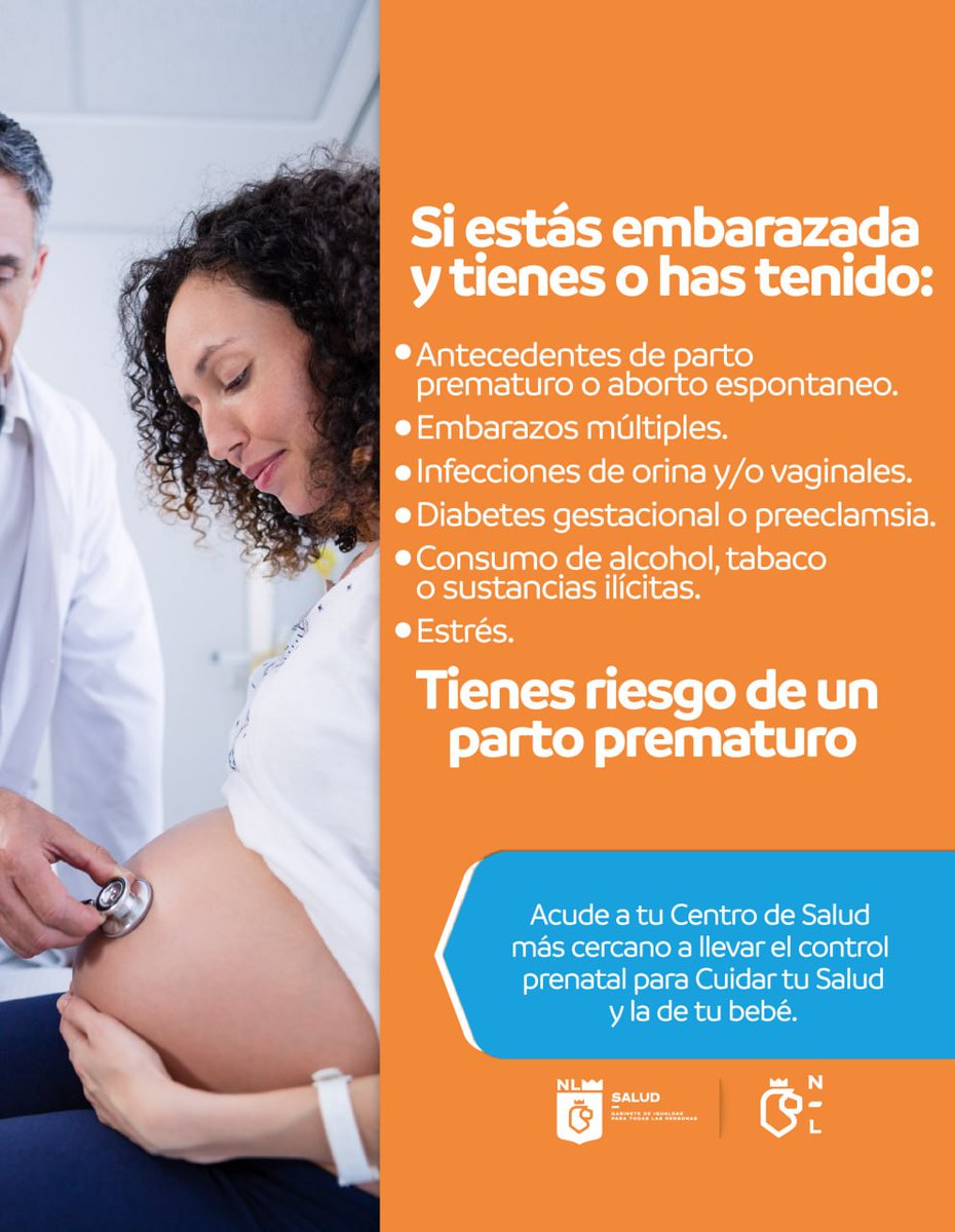 Un parto prematuro puede cambiarlo todo.
Cuidar tu Salud durante el embarazo es cuidar también el futuro de tu bebé. 🤰💚
Acude a tu Centro de Salud más cercano y solicita el pasaporte “Ayudamos a Cuidar tu Salud”, para llevar tu control prenatal.