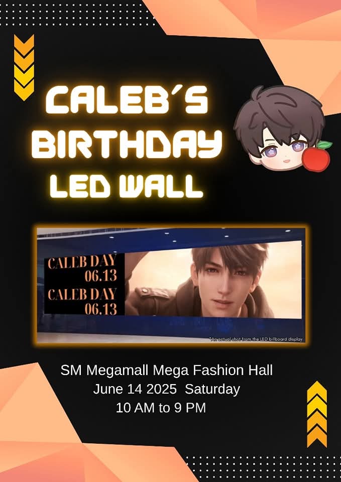 LADSPHCommunity's tweet photo. [🇵🇭🍎 AURUM GIVEAWAY]
#CelebrateCaleb with our #CalebrationWall 💕

To win an AURUM PASS, stay tuned for upcoming announcements!

*This is a fan-initiated project, and we are not officially affiliated with Papergames and/or Infold.

#CALEBration https://t.co/OBsxJewaV0