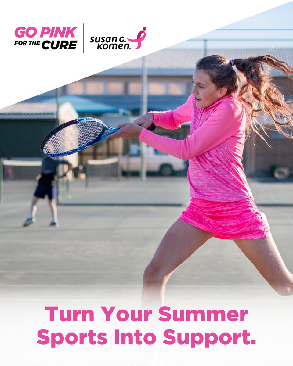 School's out—but your impact doesn’t have to be!

Start your own Go Pink for the Cure fundraiser this summer and turn your sports passion into purpose.🏈⚽🏀

One athlete can make a huge difference. Why not you?

Register today: bit.ly/4dVkWD3