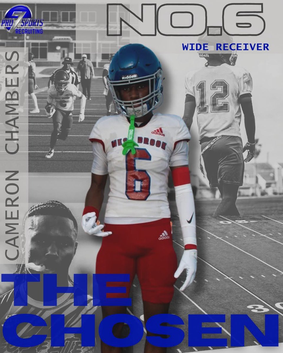 coach_esprit's tweet photo. 📣
Another CHOSEN. Another dream in motion.
✍️ Cam Chambers has officially joined the Pro 7 Sports Recruiting family.
Think you’ve got what it takes?
➡️ Start your journey by getting evaluated by Coaches: https://t.co/DU7mkfXWh2
Instagram: @coach_esprit
TikTok: @coach_esprit https://t.co/FJK3VTKmuj