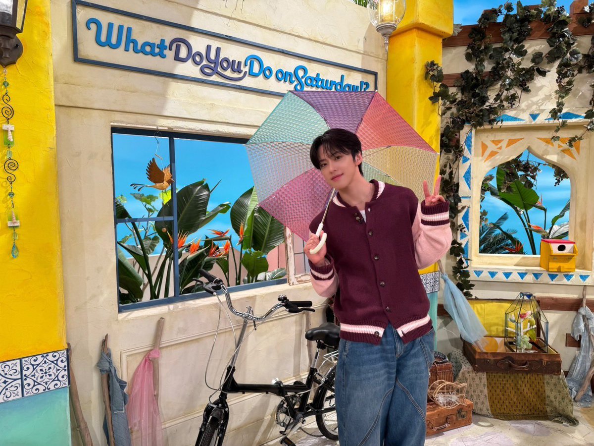 🌱ゲスト紹介🌱 #JO1 #河野純喜 さん🌂🩵 生出演直前のオフショットを