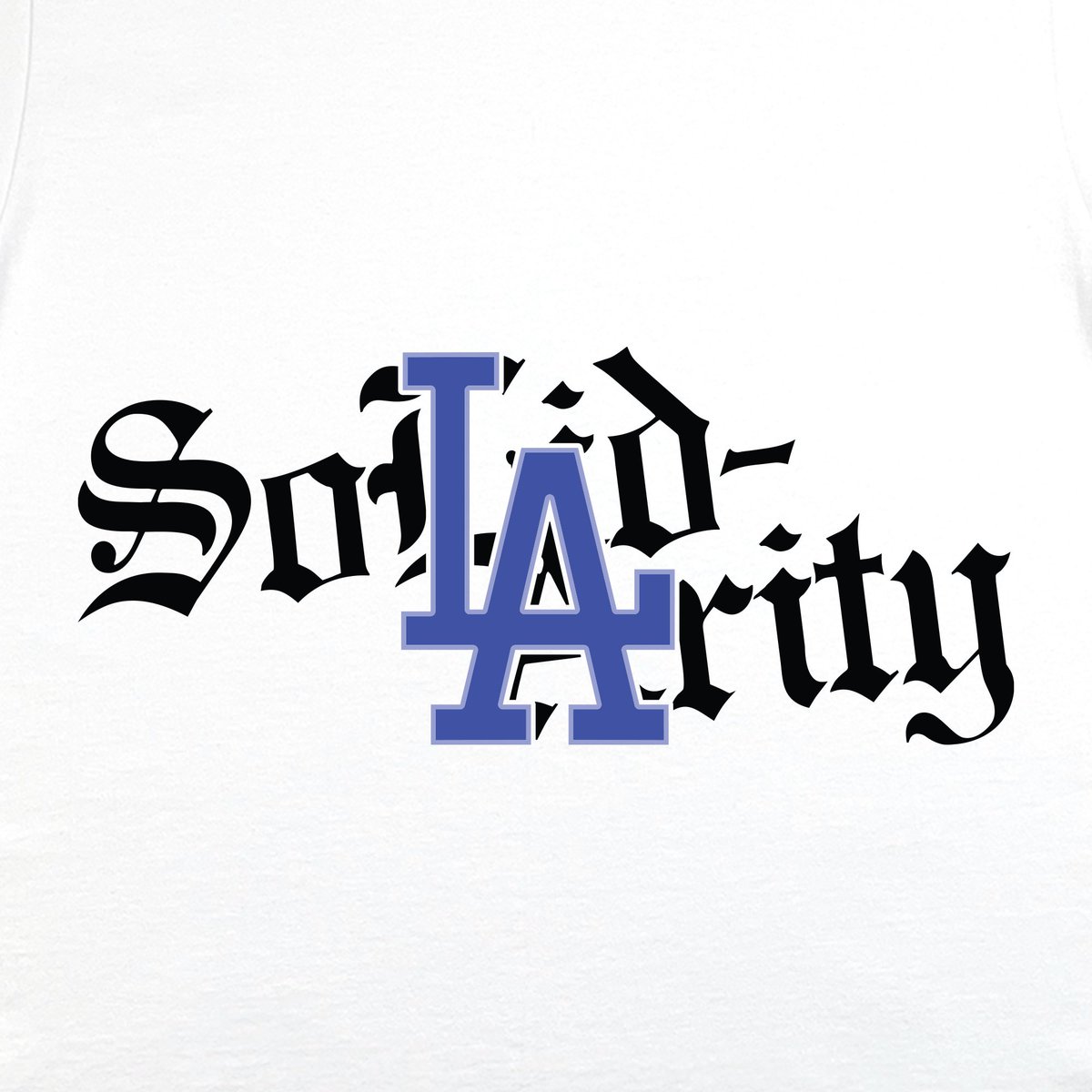 New design from <a href="/bosk_oak/">BOSK</a>: online preorder this ‘Solidarity’ tee, with 100% of profits donated to <a href="/CHIRLA/">CHIRLA</a> Coalition for Humane Immigrant Rights “I Welcome Immigrants” campaign: bit.ly/4laR0oR