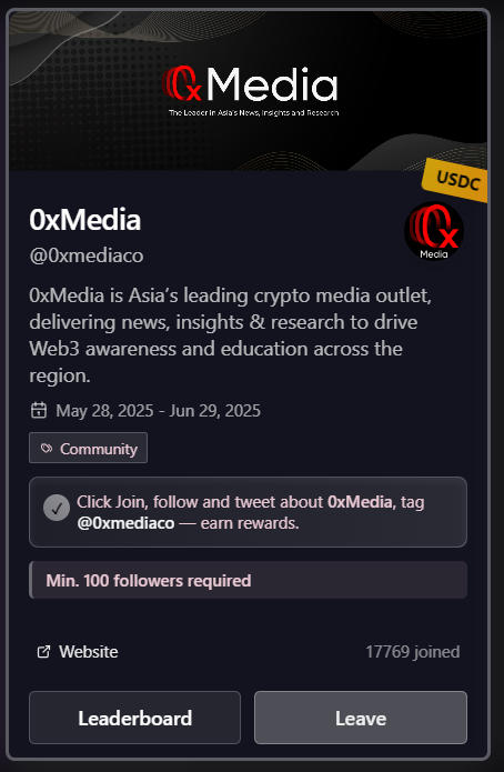 daisylusalita's tweet photo. 🚀
@0xmediaco đã có mặt trên @GiveRep
🎯 Muốn săn cơ hội thưởng USDC? Làm ngay:
1. Vào https://t.co/AORJJHseuB, tìm @0xMediaCo
2. Join dự án
3. Làm nhiệm vụ: Follow, viết bài
📌 Chắc cũng sắp về đích rồi! ngày húp không còn xa đâu AE
#GiveRep #0xMediaCo #Rep2Earn #AirdropHunting #USDC