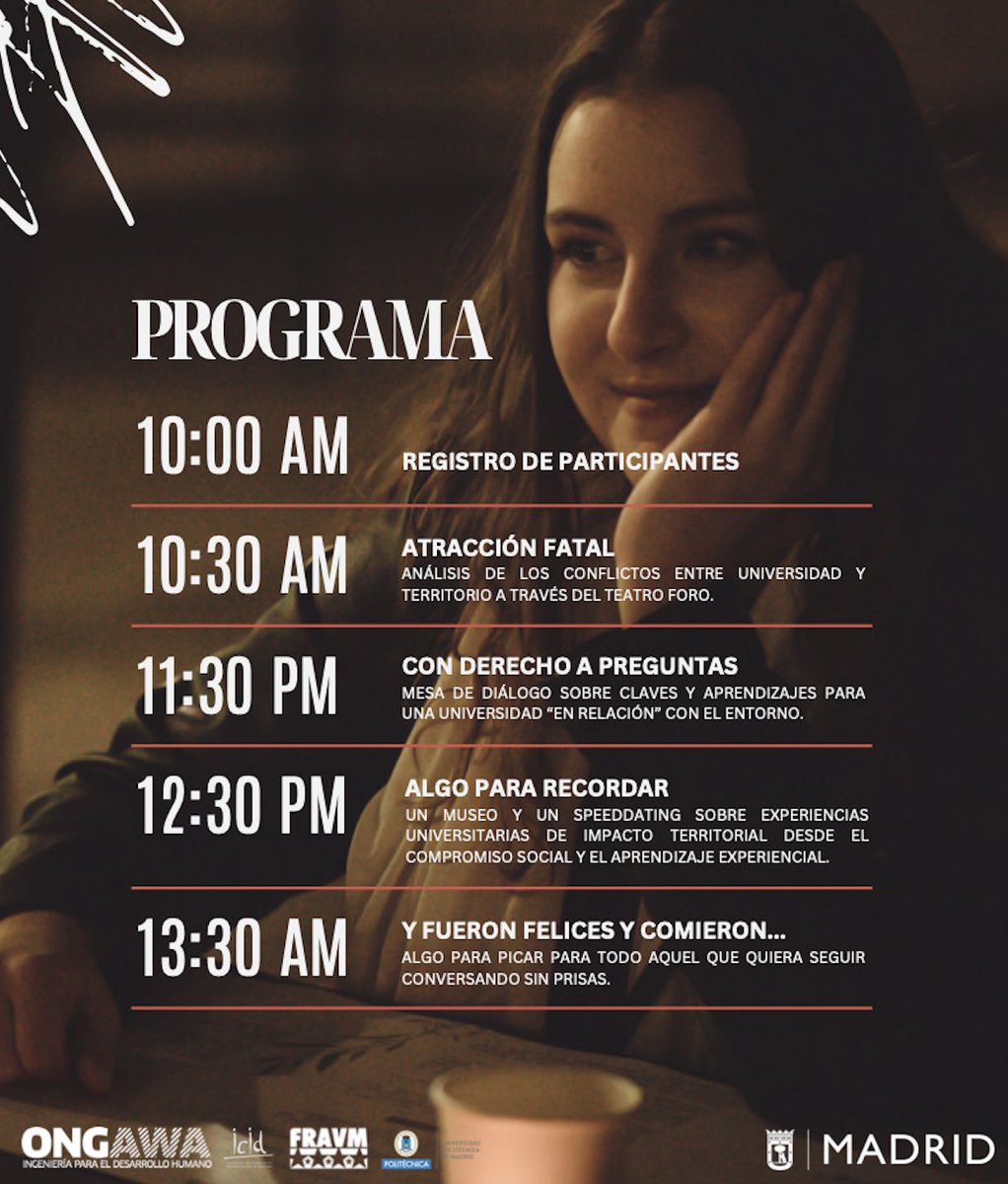 Òscar O. Santos-Sopena (@osantossopena) on Twitter photo ⚡️Equipos de oficinas de ApS  y de voluntariado
🎡Docentes/investigadores en innovación educativa o que impulsen prácticas experienciales y estudiantes
🧬Asociaciones vecinales de Madrid y organizaciones de la sociedad civil organizada relacionadas con educación transformadora ⚡️Equipos de oficinas de ApS  y de voluntariado
🎡Docentes/investigadores en innovación educativa o que impulsen prácticas experienciales y estudiantes
🧬Asociaciones vecinales de Madrid y organizaciones de la sociedad civil organizada relacionadas con educación transformadora
