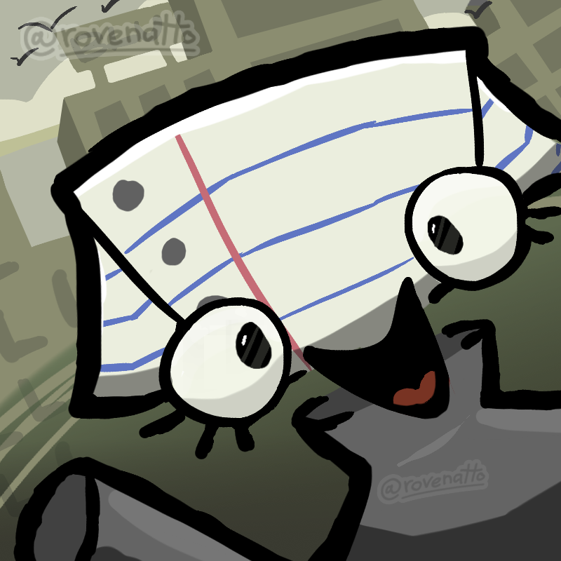 rovenatto's tweet photo. this week's art: Sketchie by @Sqeetastic
guess what artstyle I tried to do here lol https://t.co/GnWK3LnHxK