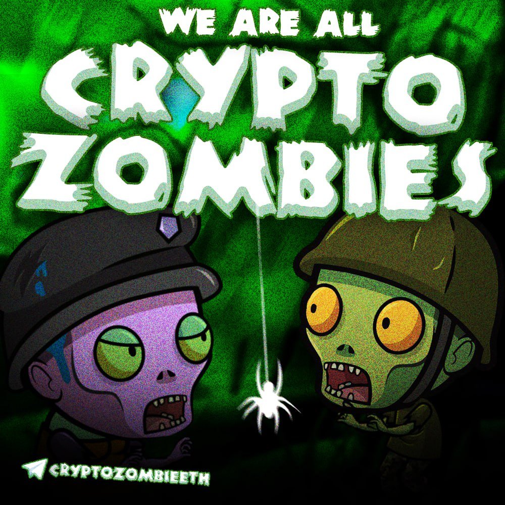 cryptozombieeth's tweet photo. WE ARE ALL CRYPTO ZOMBIES $CZB 

0x879aaa6630986c072ed9a5b4a5c9b47381bb198b https://t.co/uqTVDq2ki2