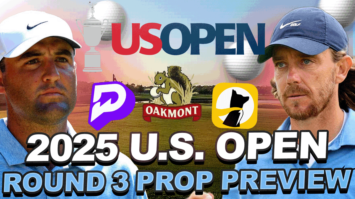 GslukeDfs's tweet image. Our Prop + Betting stream for Round 3 of the US Open will be at 9pm est🚨

We'll deep dive:
- Round 2 Averages🔢
- Weather🌧️
- Pins⛳️
- Underdog + Prize Picks Props💰
- Matchup Bets💸
+ anything you want to deep dive!
Check it out🔽👇