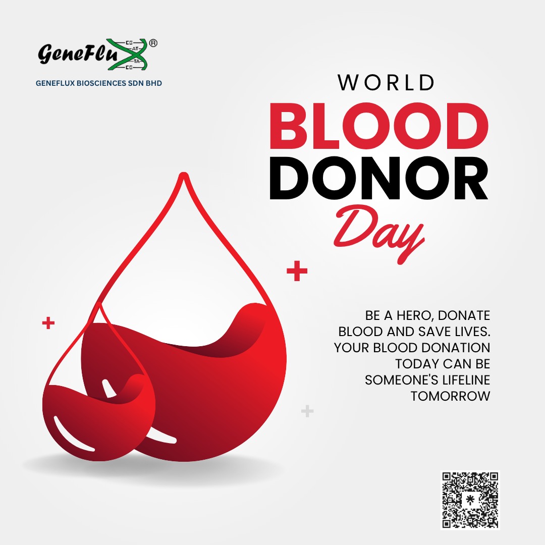 geneflux_bio's tweet photo. Be a hero, donate blood and save lives. Your blood donation today can be someone's lifeline tomorrow.

#worldblooddonorday
#Genefluxbiosciences https://t.co/3P6ox2J5K7