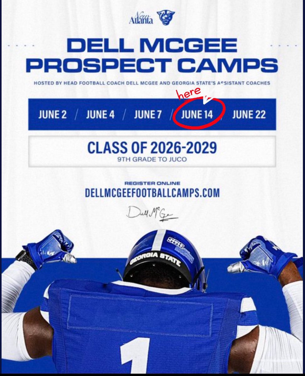 Daquan Beacham⚔️ (@daquanb305) on Twitter photo I will be attending Georgia State University Prospect Camp Tomorrow!!! Let's get it!!! <a href="/OHSKnightsFB/">Oakleaf HS Football</a> <a href="/CoachJHawkins/">Jeremy Hawkins</a> <a href="/JoshJynes48/">Coach Josh Jynes</a> <a href="/jwindon35/">Joe Windon</a> <a href="/DellMcGee/">Dell McGee</a> <a href="/CoachTPearson/">Travis Pearson</a> <a href="/karipruitt_/">Makari Pruitt</a> I will be attending Georgia State University Prospect Camp Tomorrow!!! Let's get it!!! <a href="/OHSKnightsFB/">Oakleaf HS Football</a> <a href="/CoachJHawkins/">Jeremy Hawkins</a> <a href="/JoshJynes48/">Coach Josh Jynes</a> <a href="/jwindon35/">Joe Windon</a> <a href="/DellMcGee/">Dell McGee</a> <a href="/CoachTPearson/">Travis Pearson</a> <a href="/karipruitt_/">Makari Pruitt</a>