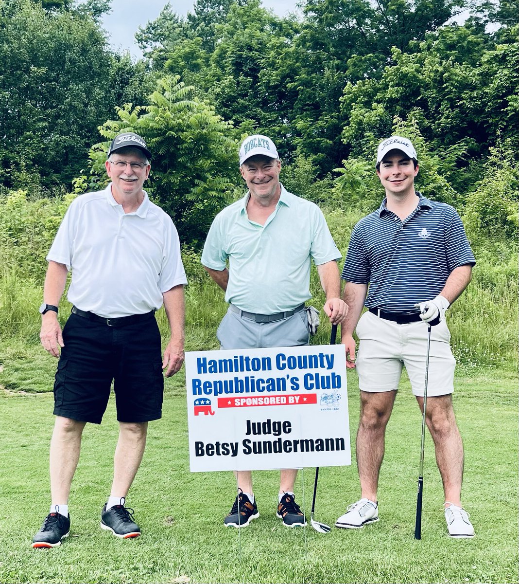 Judge Betsy Sundermann (@votesundermann) on Twitter photo Huge congrats to the Hamilton County Republican Club on another successful golf outing! Proud to be a hole sponsor.
⛳️🏌️♀️<a href="/HamCoGOP/">Hamilton County GOP</a> Huge congrats to the Hamilton County Republican Club on another successful golf outing! Proud to be a hole sponsor.
⛳️🏌️♀️<a href="/HamCoGOP/">Hamilton County GOP</a>