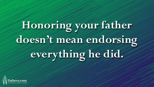 You aren’t sanctioning his irresponsibility, workaholism or abuse. or denying any wrongdoing or pain he may have caused you. Instead, you’re proactively choosing to place great value on your relationship with him, realizing that we all have struggles and flaws. #FathersDay2025