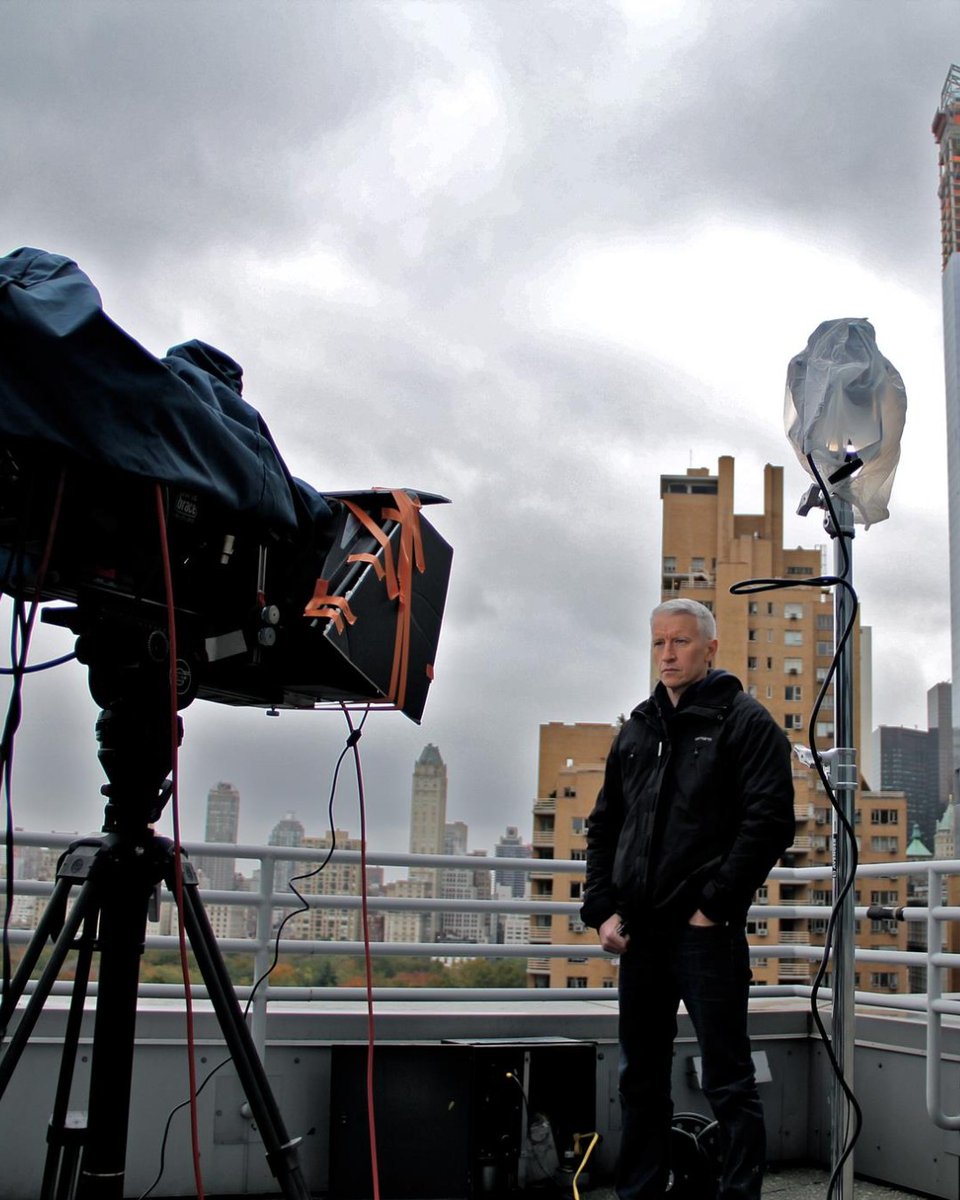 We're shining the spotlight on #AndersonCooper this #FeatureFriday: a longtime journalist who has covered crucial events &amp; kept us informed since 1990. When he came out, Cooper wrote in a letter, "I couldn’t be any more happy, comfortable with myself, &amp; proud." #PrideMonth