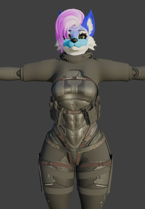 Angelestro03's tweet photo. here's another sneak peak at the new upcoming outfit I'm making for Gumroad I just finished the UV for 90% of the model just need to polish the jacket next and finalize the textures ^^
#VRChat自己紹介カード #cyberpunk #3dmodeling #furrygirl https://t.co/URViEZ8Evq
