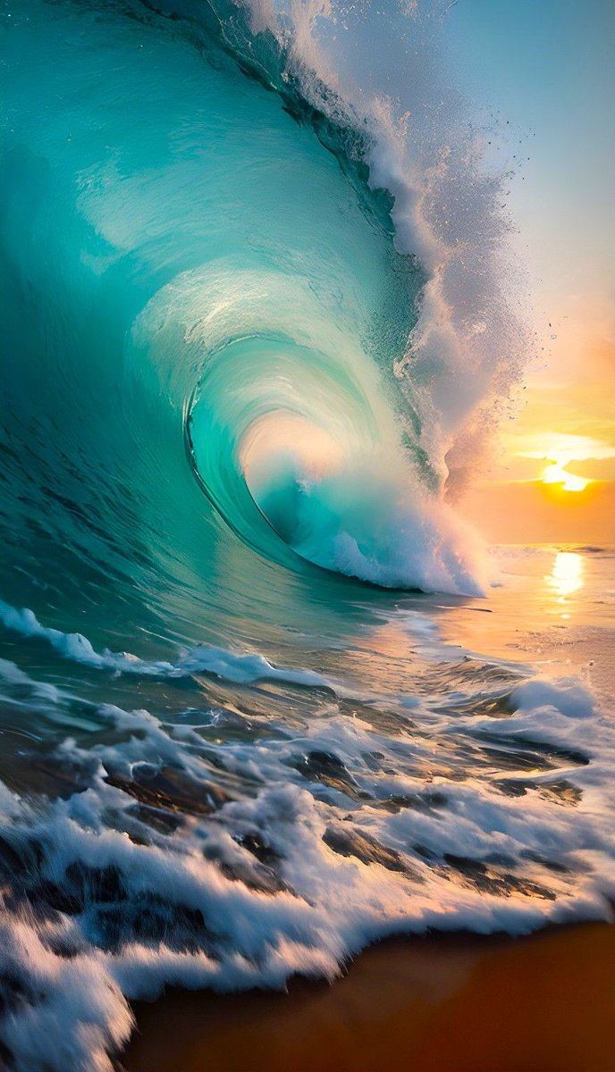 aearthic's tweet image. With each wave that crashes, the ocean whispers secrets of the deep. 🌊💙 Embrace the rhythm of nature and let your spirit ride the tide. #Water #Nature #WindWave #Cloud #Beach #Outdoor #Surf #Wave #Surfing #Ocean