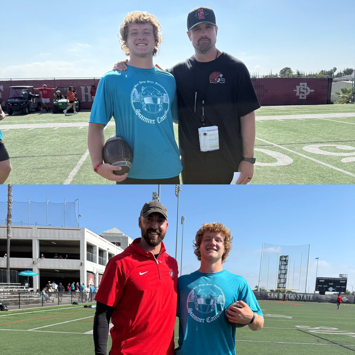Tyler Himebauch (@tylerhimebauch) on Twitter photo After a great camp and a conversation with <a href="/CoachZacBarton/">Zac Barton</a> and <a href="/TheHC_CoachLew/">š“ Sean Lewis ā«ļø</a> I have received an opportunity to play at <a href="/AztecFB/">San Diego State Football</a>
<a href="/PalmerRidgeFB/">Palmer Ridge Football</a> <a href="/Coach_ZC/">Zach Carlton</a>
<a href="/TheChrisRubio/">Rubio Long SnappingĀ®</a> <a href="/GP_Recruiting/">GamePlan Recruiting</a>
<a href="/KohlsSnapping/">Kohl's Snapping Camps</a> <a href="/HKA_Tanalski/">Adam</a> <a href="/lanefarns/">Lane Farnsworth</a> After a great camp and a conversation with <a href="/CoachZacBarton/">Zac Barton</a> and <a href="/TheHC_CoachLew/">š“ Sean Lewis ā«ļø</a> I have received an opportunity to play at <a href="/AztecFB/">San Diego State Football</a>
<a href="/PalmerRidgeFB/">Palmer Ridge Football</a> <a href="/Coach_ZC/">Zach Carlton</a>
<a href="/TheChrisRubio/">Rubio Long SnappingĀ®</a> <a href="/GP_Recruiting/">GamePlan Recruiting</a>
<a href="/KohlsSnapping/">Kohl's Snapping Camps</a> <a href="/HKA_Tanalski/">Adam</a> <a href="/lanefarns/">Lane Farnsworth</a>