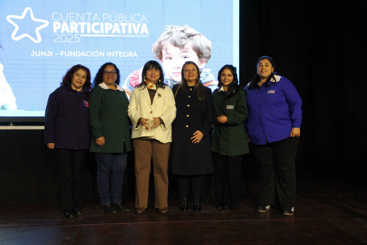 trivino_m's tweet image. 🔵 Hoy marcamos un hito histórico para la Educación Parvularia Pública. Por primera vez como @JUNJI_Chile , @F_integra y @SubEducParv nos unimos para presentar nuestra Cuenta Pública Participativa; reflejo del gran trabajo articulado y comprometido que hemos llevado adelante. 🙌🏻