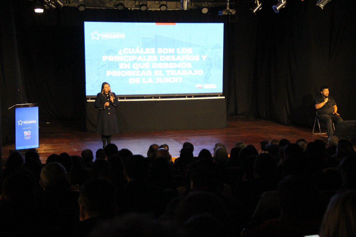 trivino_m's tweet image. 🔵 Hoy marcamos un hito histórico para la Educación Parvularia Pública. Por primera vez como @JUNJI_Chile , @F_integra y @SubEducParv nos unimos para presentar nuestra Cuenta Pública Participativa; reflejo del gran trabajo articulado y comprometido que hemos llevado adelante. 🙌🏻